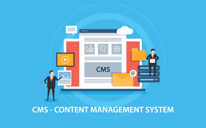 CMS giúp bạn lưu trữ tất cả nội dung và thay đổi trên trực tuyến